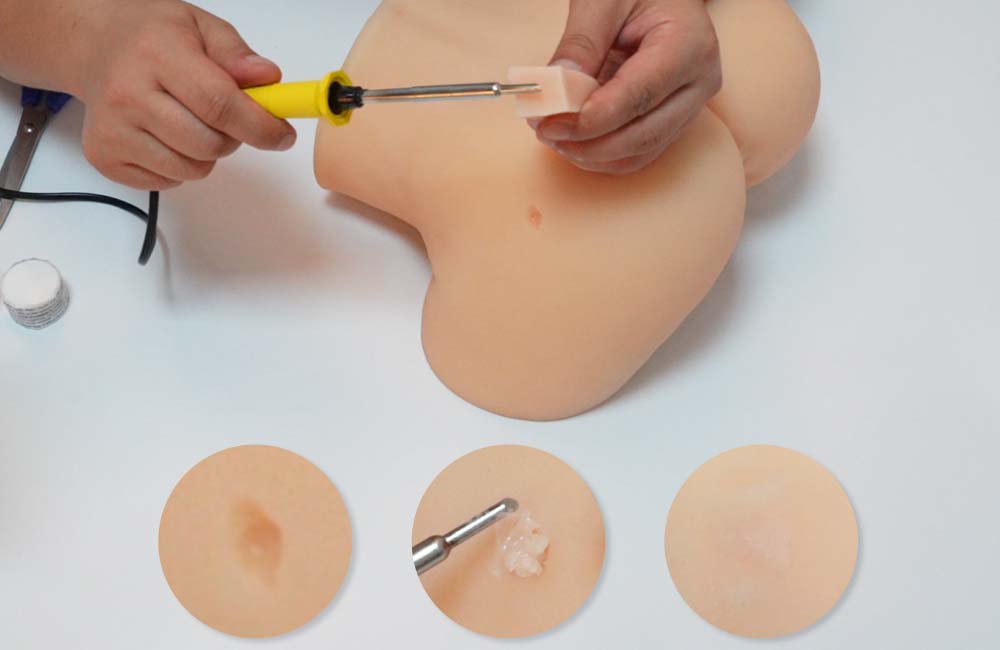 How to Clean a Adult Toy TPE Torso Sex Doll Fixed Vagina After Use